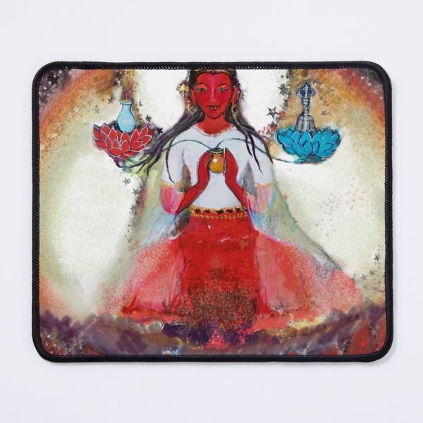 Item preview, Pandaravasini - Red Female Buddha of Love and Healing designed and sold by Visuddhi.