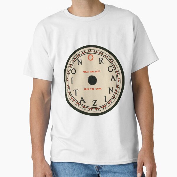 Item preview, Wie spät ist es? - ORGANISATION - Tritt der IWW (Industrial Workers of the World) bei designed and sold by NEVERBOW.