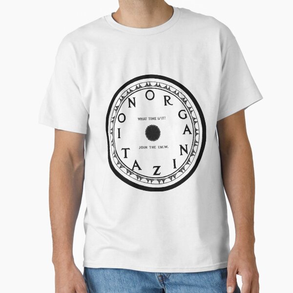 Item preview, Wie spät ist es? - ORGANISATION - Tritt der IWW (Industrial Workers of the World) bei designed and sold by NEVERBOW.