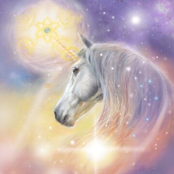 Artwork thumbnail, Unicorn - Earth Healing by marjoleinkruijt