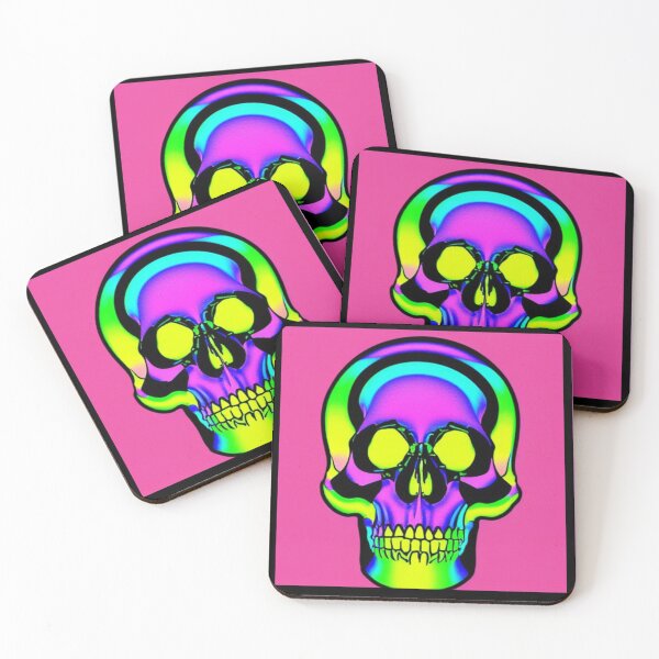 Item preview, Fluorescent Colored Skull 7 designed and sold by Riccivela.