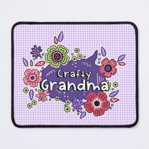 Item preview, Crafty Grandma Crafter Floral Whimsical designed and sold by creative321.