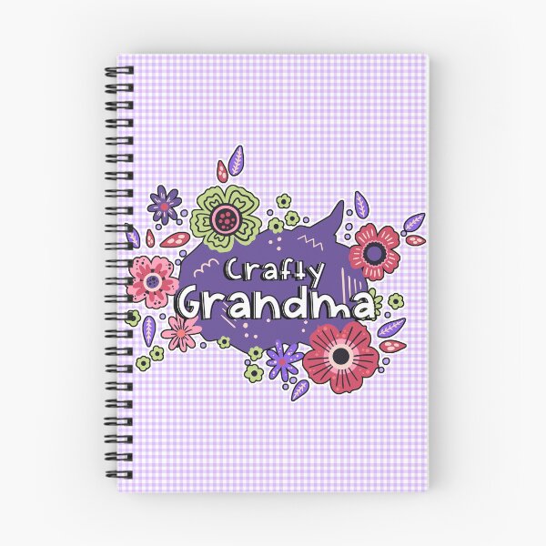 Item preview, Crafty Abuela Crafter Floral Caprichoso designed and sold by creative321.