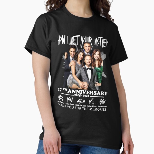 Item preview, How I Met Your Mother 17th Anniversary 2005 2022 Robin Scherbatsky Barney Stinson Ted Mosby designed and sold by malcomvalenq.