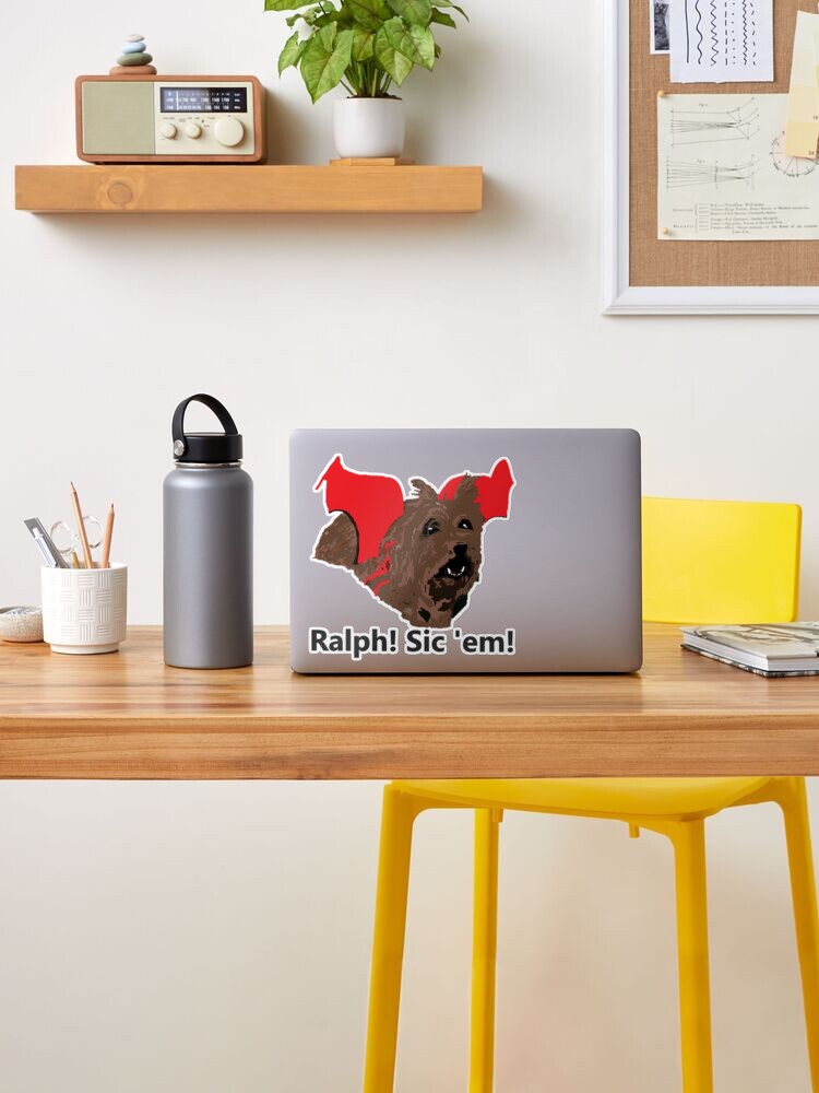 Ralph! Sic 'em! Master's dog from Hocus Pocus Sticker for Sale