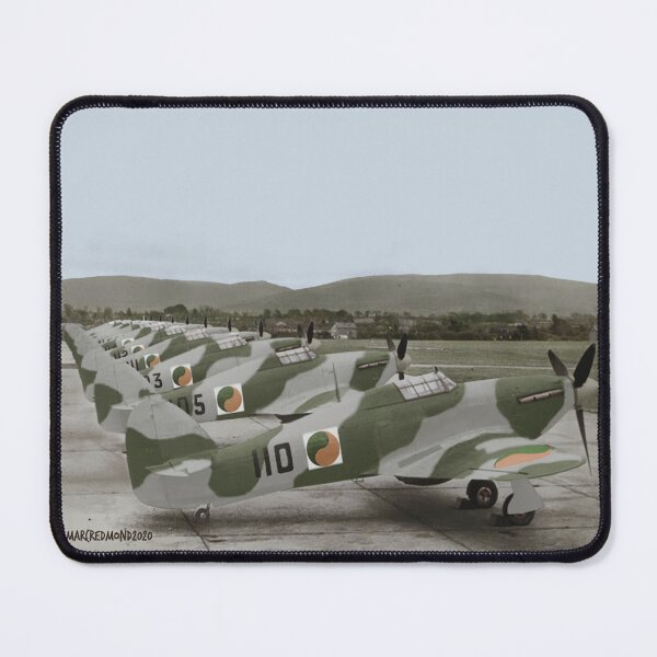 Item preview, Irish Air Corps Hawker Hurricane Line Up Baldonnell Aerodrome 1946 designed and sold by Marc Redmond.