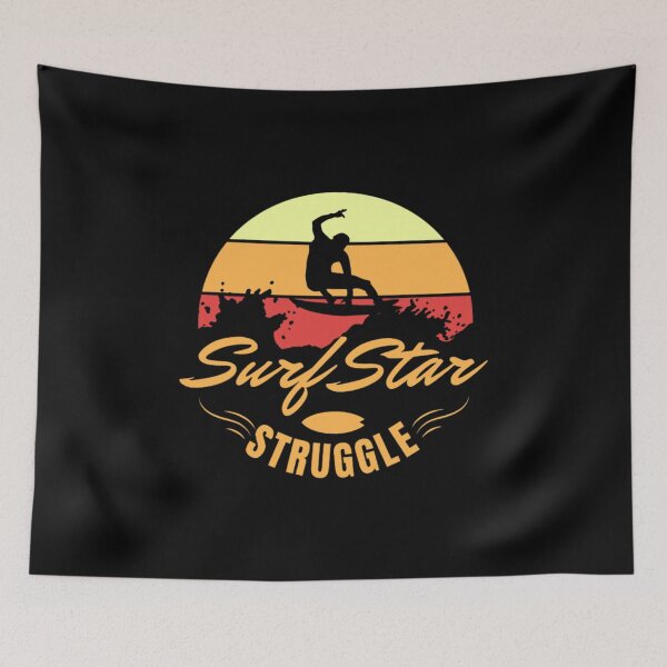 Item preview, Surf Star Struggle designed and sold by weeomano.