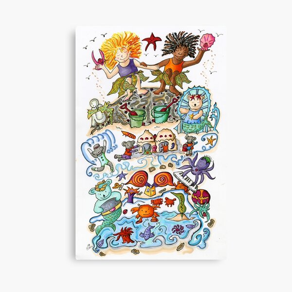 Seaweed Queens Canvas Print