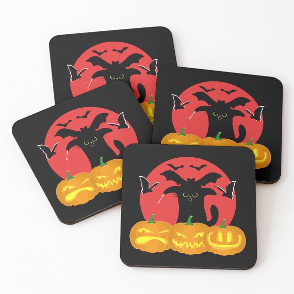 Item preview, 2 Halloween  cat  designed and sold by Pontom46.