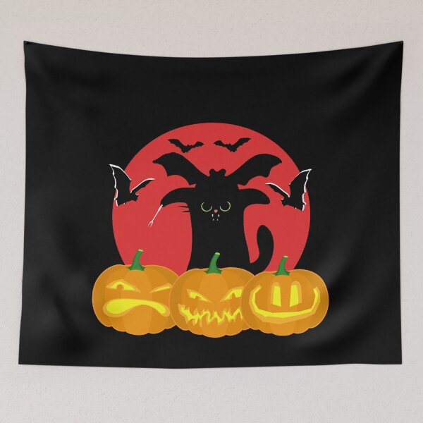 Item preview, 2 Halloween  cat  designed and sold by Pontom46.