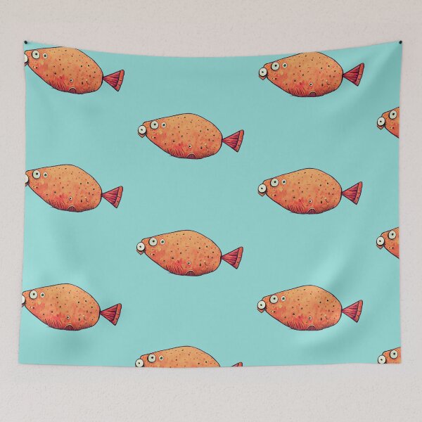Item preview, Funny Fish - Cute Animal designed and sold by Chillapy.