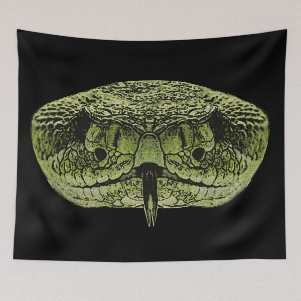 Item preview, snake face, best reptile tees designed and sold by Kirei-Lily.