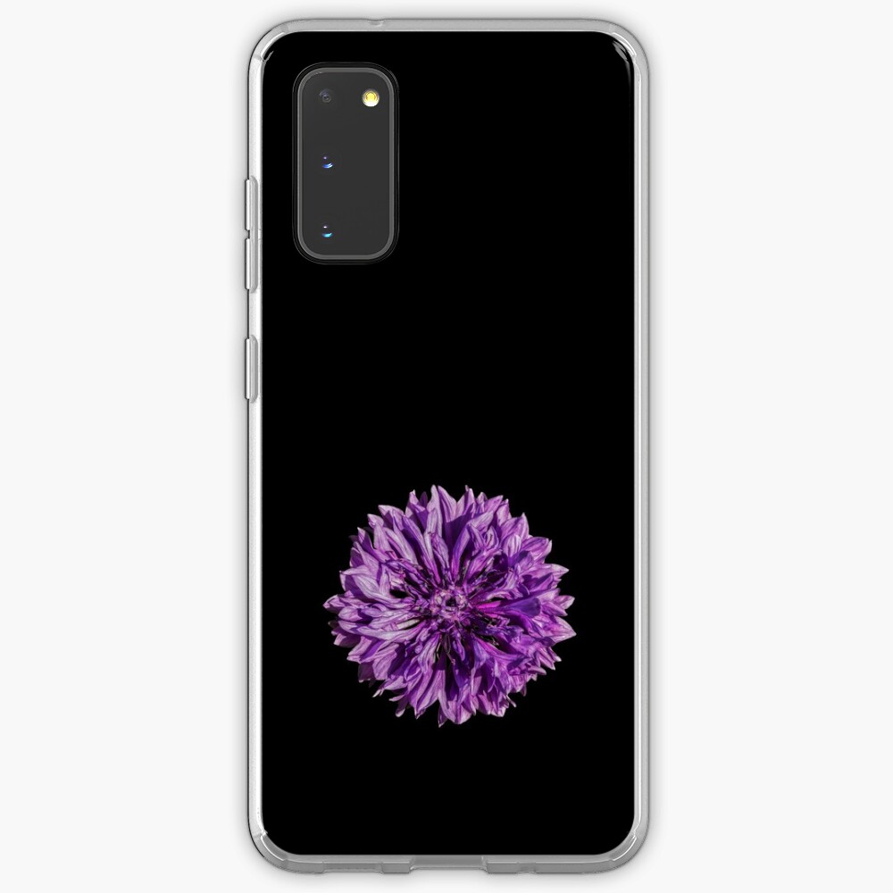 Purple cornflower Case & Skin for Samsung Galaxy