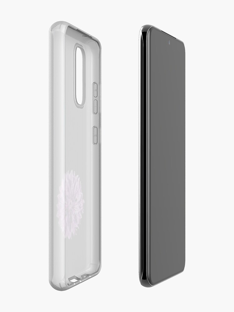 Alternate view of Purple cornflower Case & Skin for Samsung Galaxy
