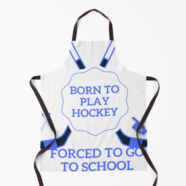 Artikelvorschau, ZUM HOCKEYSPIELEN GEBOREN ZUR SCHULE GEZWUNGEN entworfen und verkauft von designedeco.