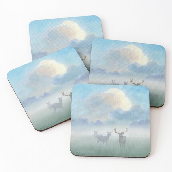 Item preview, Deers in the Mist designed and sold by Norfolk Broads Art.