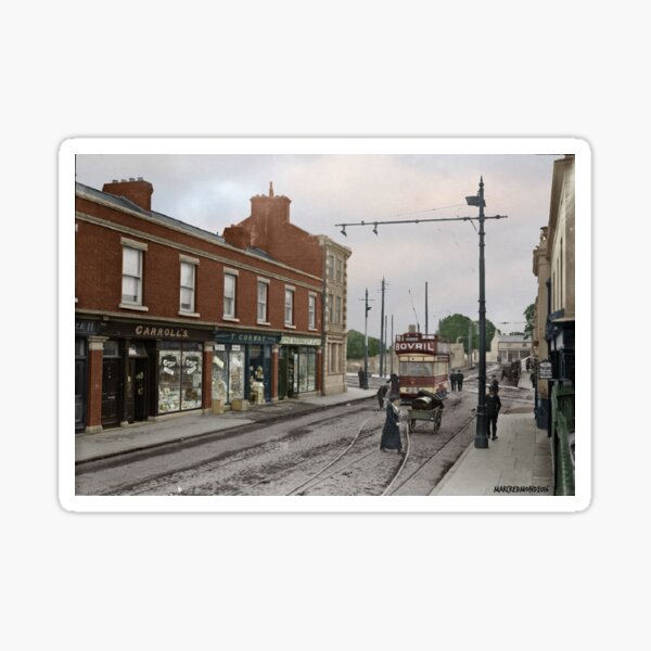 Artikel-Vorschau von Terenure Road East, Dublin, Irland 1910, designt und verkauft von Marc Redmond.