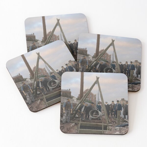 Item preview, Road Works in Terenure, Dublin, Ireland, 1900. designed and sold by Marc Redmond.