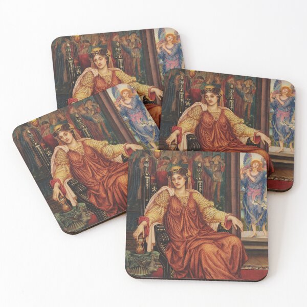Item preview, The Hour Glass | Evelyn de Morgan | 1910 Pre-Raphaelite Art designed and sold by CJET.