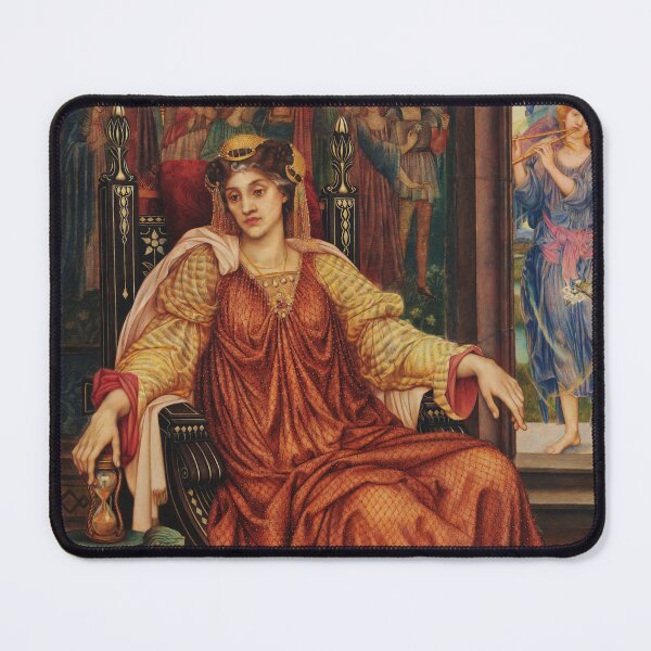 Item preview, The Hour Glass | Evelyn de Morgan | 1910 Pre-Raphaelite Art designed and sold by CJET.