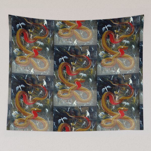 Item preview, Aboriginal Art - Snake & Animals  designed and sold by cjcphotography.