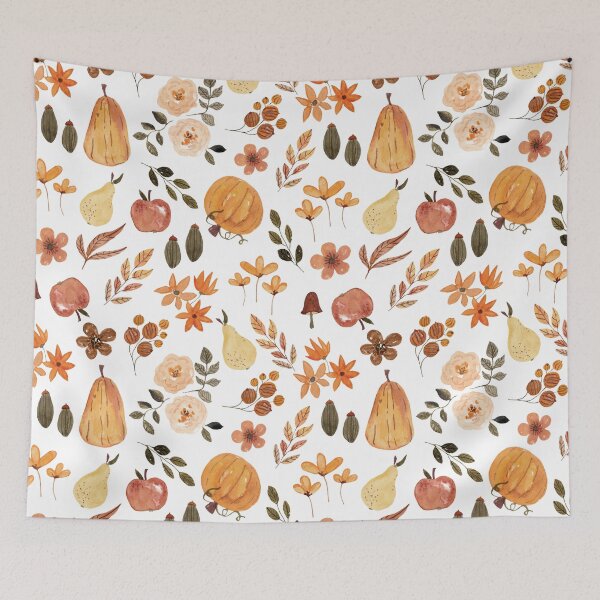 Item preview, hello autumn fall leaves designed and sold by jassine11.