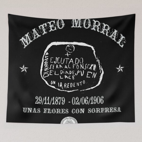 Item preview, Mateo Morral (Flowers with surprise) -white designed and sold by ZerumenArt.