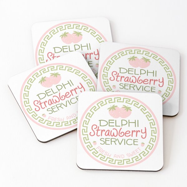 Item preview, Delphi strawberry service designed and sold by Mac-and-noodles.