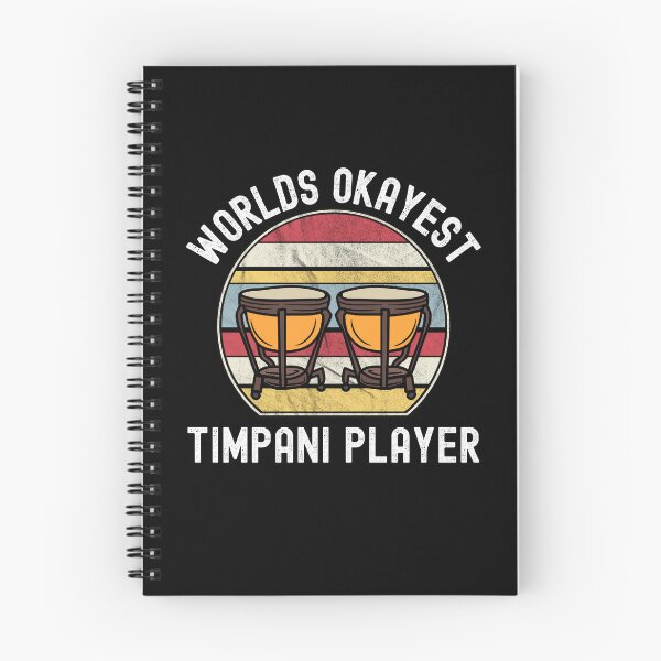 Item preview, Worlds Okayest Timpani Player For Funny Timpani Lover and Timpani Player As A Vintage Timpani Player Music designed and sold by Funwithmusic.