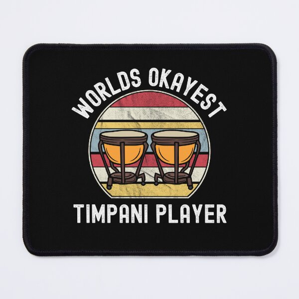 Item preview, Worlds Okayest Timpani Player For Funny Timpani Lover and Timpani Player As A Vintage Timpani Player Music designed and sold by Funwithmusic.