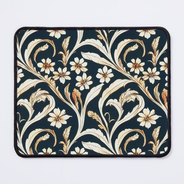 Item preview, Rococo Floral Pattern Print designed and sold by ThePurpleMelon.