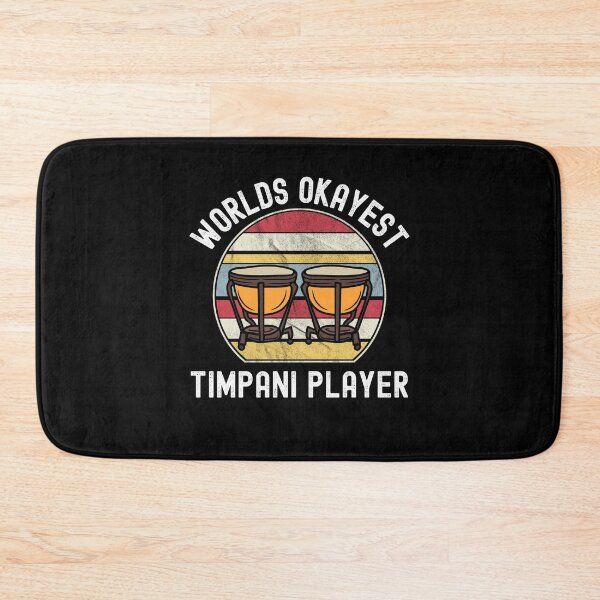 Item preview, Worlds Okayest Timpani Player For Funny Timpani Lover and Timpani Player As A Vintage Timpani Player Music designed and sold by Funwithmusic.