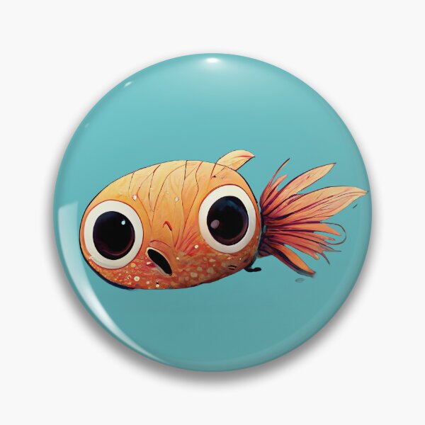Item preview, Funny Fish - Cute Animal designed and sold by Chillapy.
