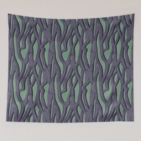 Item preview, Purple abstract print designed and sold by pidzam4e.