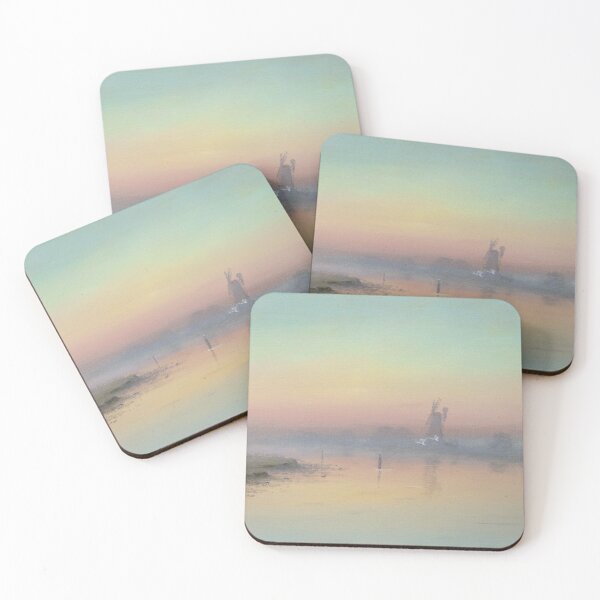 Item preview, Dusk at Breydon Water designed and sold by Norfolk Broads Art.