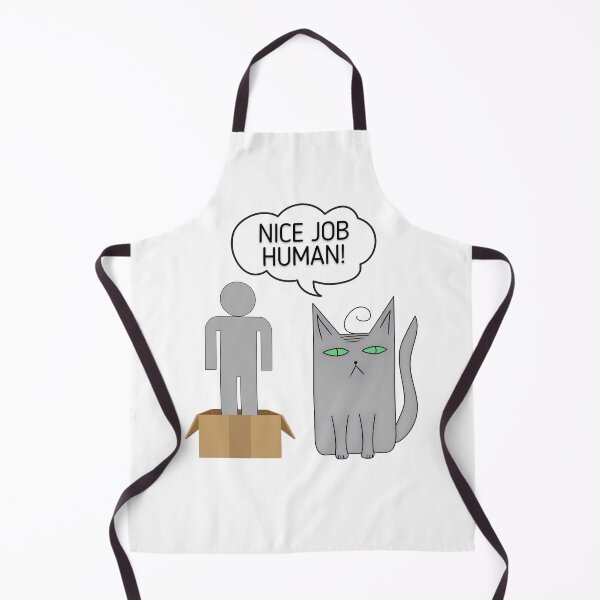 Item preview, Nice job human gray cat is saying designed and sold by WeArePear.