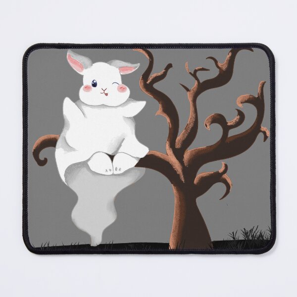 Item preview, Copy of White Rabbit as a Ghost for Halloween _ Bunniesmee  designed and sold by bunniesmee.