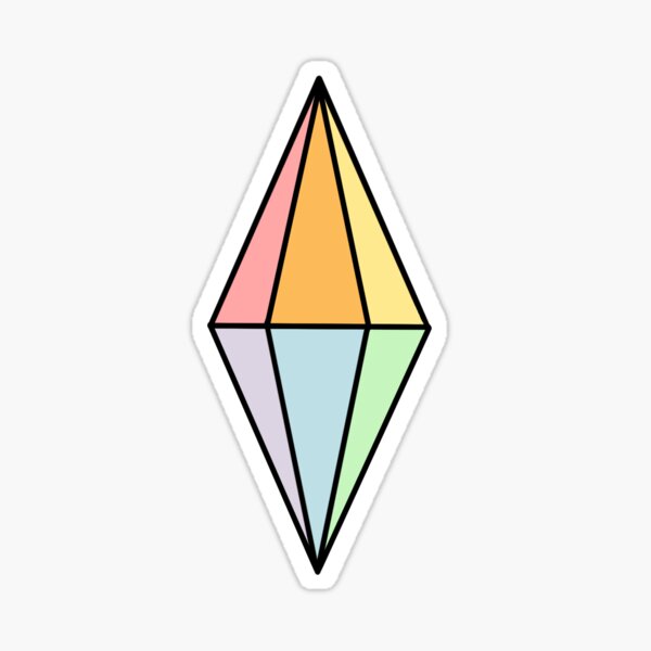 Pastel Plumbob Sticker For Sale By Ryleelane5 Redbubble