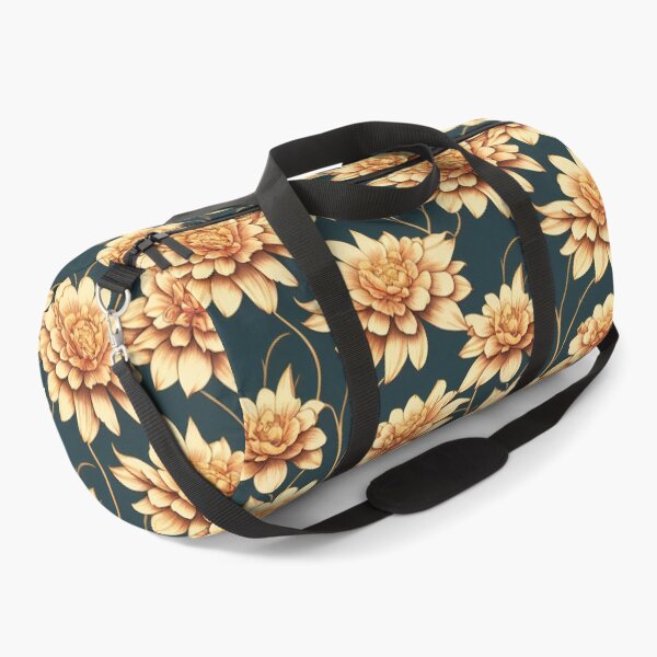 Item preview, Marigold Flowers Pattern Print designed and sold by ThePurpleMelon.