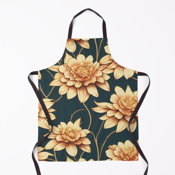 Item preview, Marigold Flowers Pattern Print designed and sold by ThePurpleMelon.