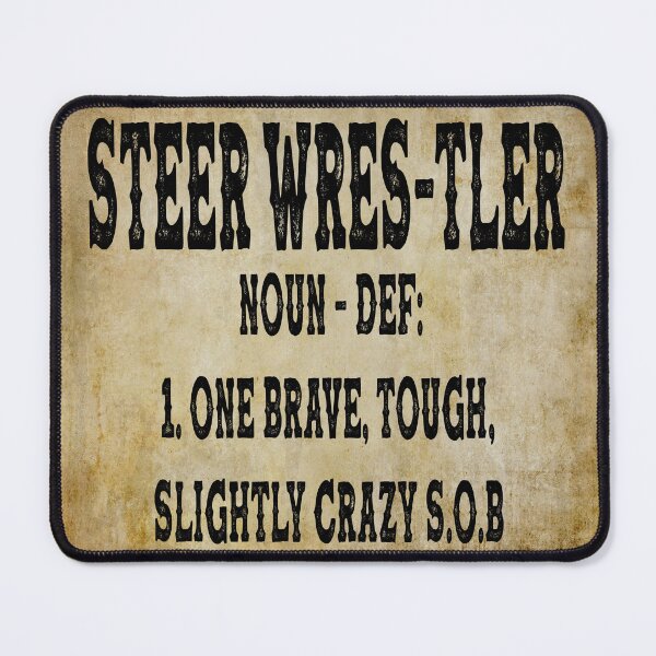 Item preview, Funny Steer Wrestler Definition - Rodeo Humor designed and sold by handsoftime2020.