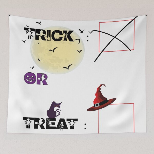 Item preview, trick or treat , happy halloween designed and sold by azircollection.
