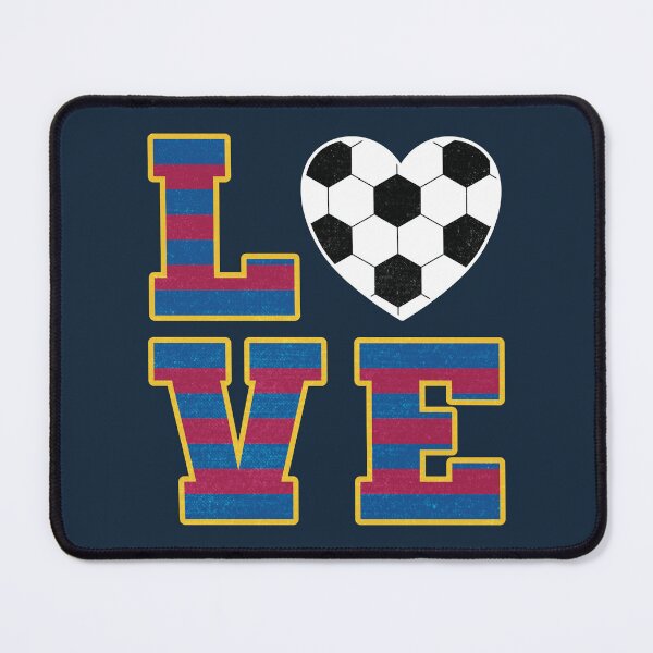 Item preview, Barcelona Femeni - Love Football Heart (WOSO) designed and sold by Numero14.
