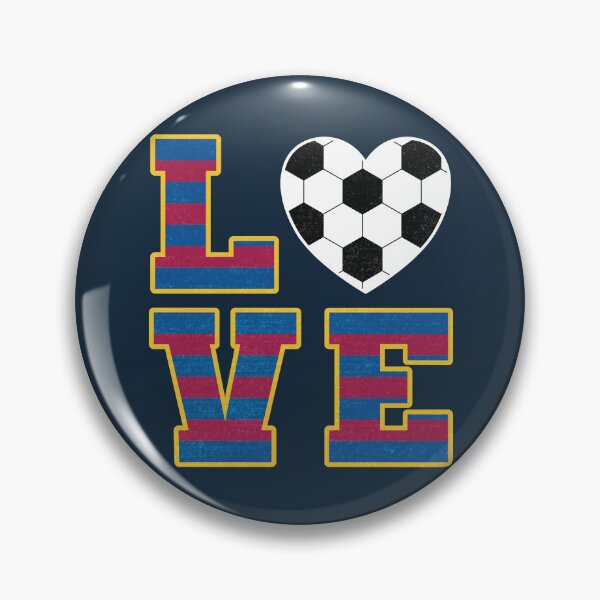 Item preview, Barcelona Femeni - Love Football Heart (WOSO) designed and sold by Numero14.