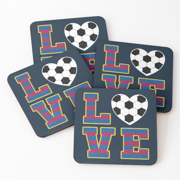 Item preview, Barcelona Femeni - Love Football Heart (WOSO) designed and sold by Numero14.