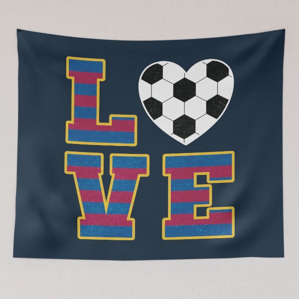 Item preview, Barcelona Femeni - Love Football Heart (WOSO) designed and sold by Numero14.