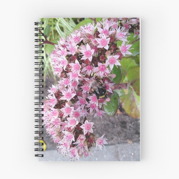Item preview, A cute bee working on a flower garden designed and sold by Raigitam.
