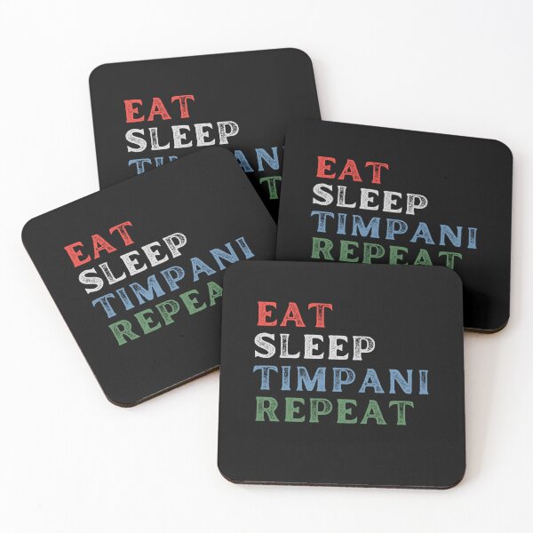 Item preview, Eat Sleep Timpani Repeat For Funny Timpani Lover and Timpani Player As A Vintage Timpani Player Music designed and sold by Funwithmusic.