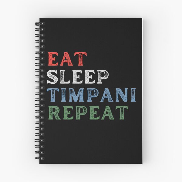 Item preview, Eat Sleep Timpani Repeat For Funny Timpani Lover and Timpani Player As A Vintage Timpani Player Music designed and sold by Funwithmusic.