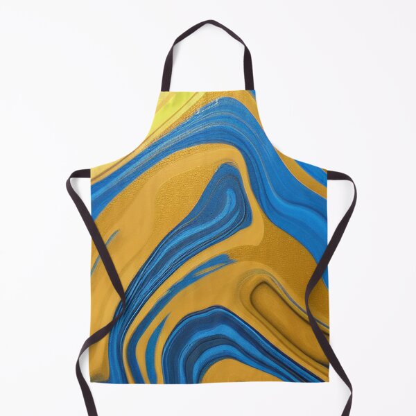 Item preview, Yellow and Blue Marble designed and sold by DeepSymbolism.